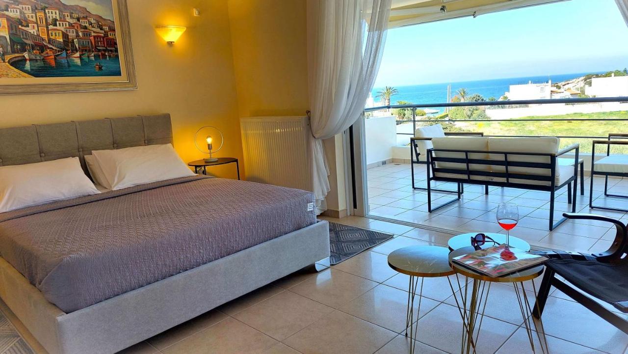 Holiday Villa Sunjoy Close To The Beach Sounion Dış mekan fotoğraf