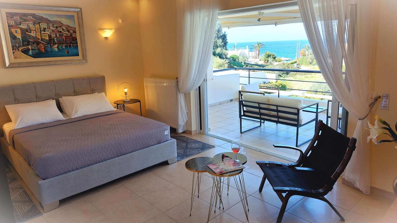 Holiday Villa Sunjoy Close To The Beach Sounion Dış mekan fotoğraf